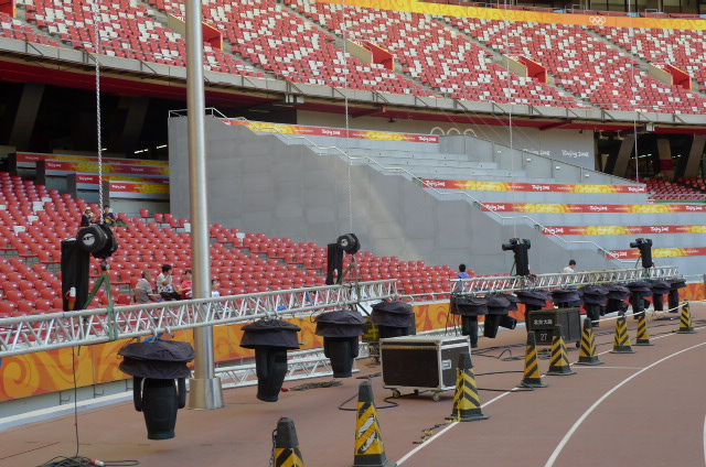 舞臺電動葫蘆鳥巢會場布置 舞臺電動葫蘆鳥巢會場布置